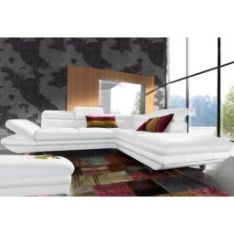 COTTA Polstergarnitur, (Set), Set: Ecksofa, Hocker, Kopfteilverstellung, wahlweise mit Bettfunktion