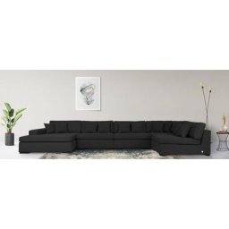 Guido Maria Kretschmer Home&Living Wohnlandschaft Skara, 5 Teile, Lounge-Sofa mit Federkernpolsterung, in vielen Bezugsvarianten