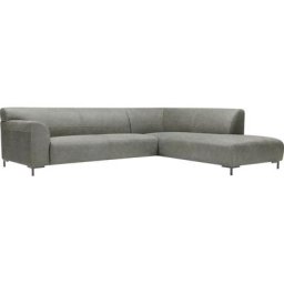 LOVI Ecksofa Salsa, Füße Metall grau