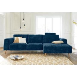 Guido Maria Kretschmer Home&Living Ecksofa Logge, wahlweise mit Metall- oder Holzfüßen