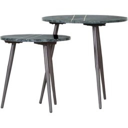 Gutmann Factory Beistelltisch Marmoro (Set, 2-St), mit filigranen Metalldetails