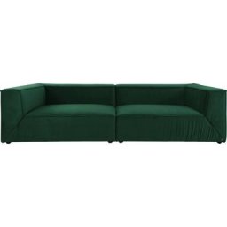 TOM TAILOR Big-Sofa BIG CUBE, in 2 Breiten, wahlweise mit Sitztiefenverstellung, Tiefe 129 cm