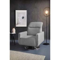 sit&more Drehsessel, inklusive Kopfteilverstellung, mit Federkern