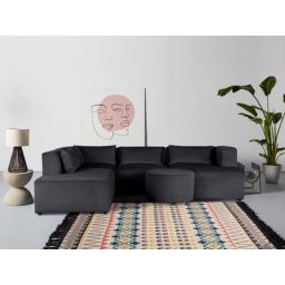 GALA Ecksofa Rue Ginoux, 5 Teile, zusammengesetzt aus Modulen, in vielen Bezugsqualitäten und Farben.