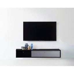 Hammel Furniture Media-Board Mistral, mit ein Schubladen und Klapptür mit Akustikstoff, Breite: 133 cm