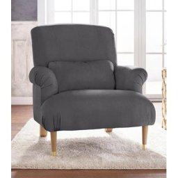 Guido Maria Kretschmer Home&Living XXL-Sessel Cholet, mit Zierkissen und Beinen aus Eiche, Bezugsqualität: Baumwollmix, Big