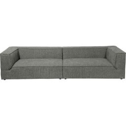 TOM TAILOR Big-Sofa BIG CUBE, in 2 Breiten, wahlweise mit Sitztiefenverstellung, Tiefe 129 cm