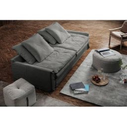 furninova Big-Sofa Sake, inklusive 4 Kissen, abnehmbarer und waschbarer Hussenbezug