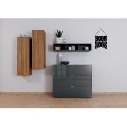 set one by Musterring Wohnzimmer-Set Chicago, (Set, 4-St), mit offenem Regal