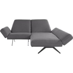 Places of Style Ecksofa Caiden, mit Arm- und Rückenfunktion, kleine Ausführung