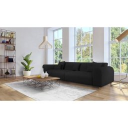 andas Big-Sofa Svennis, in 2 Bezugsqualitäten, B/T/H: 314/98/83 cm