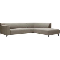 LOVI Ecksofa Salsa, Füße Metall grau
