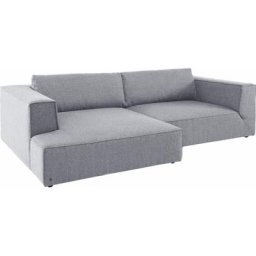TOM TAILOR Ecksofa BIG CUBE STYLE, mit bequemen Stegkissen, extra große Sitztiefe