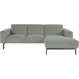 andas Ecksofa Lungre, in verschiedenen Größen bestellbar, extra hohe Füße aus Metall