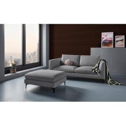 Places of Style 2-Sitzer Nixon, mit Metall Beinen