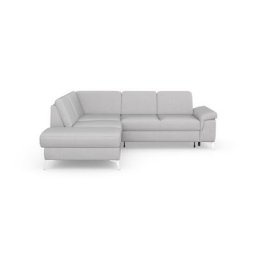 sit&more Ecksofa Padua, inklusive Sitztiefenverstellung, Armteilfunktion und Federkern