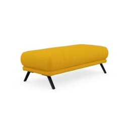 sit&more Hockerbank Scandia, Mit schwarzen matten Metallfüßen