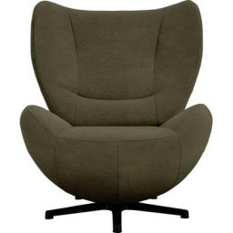 TOM TAILOR Loungesessel TOM PURE, mit Metall-Drehfuß in Schwarz