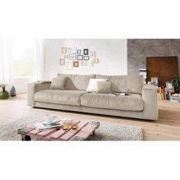 3C Candy Big-Sofa Enisa II, incl. 1 Flatterkissen, Wahlweise mit Flecken-Schutz-Bezug Easy care