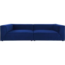 TOM TAILOR Big-Sofa BIG CUBE, in 2 Breiten, wahlweise mit Sitztiefenverstellung, Tiefe 129 cm