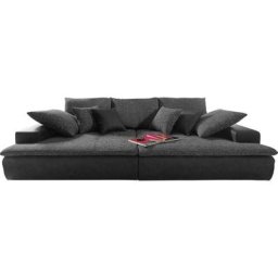 Mr. Couch Big-Sofa Haiti, wahlweise mit Kaltschaum (140kg Belastung/Sitz) und RGB-Beleuchtung