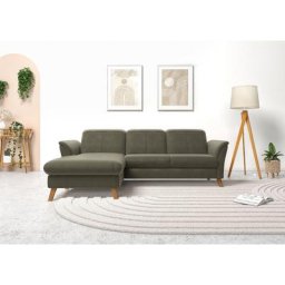 sit&more Ecksofa Romero, wahlweise mit oder ohne Relax-Funktion, Bettfunktion, Bettkasten