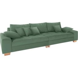 Mr. Couch Big-Sofa, wahlweise mit Kaltschaum (140kg Belastung/Sitz) und AquaClean-Stoff