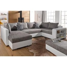 COLLECTION AB Wohnlandschaft, mit Bettfunktion, wahlweise mit Federkern