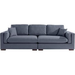 Home affaire Big-Sofa Fresh Pond, in vielen Bezugsqualitäten und Farben, B/T/H: 290/96/95 cm