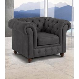 Home affaire Sessel Chesterfield, mit Knopfheftung, auch in Leder
