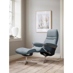 Stressless® Relaxsessel Sunrise, mit Cross Base, Größe S, M & L, Holzakzent Schwarz