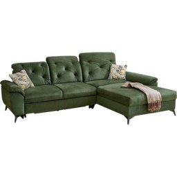 Jockenhöfer Gruppe Ecksofa Studio, 3 individuell, verstellbare Kopftützen, Bettfunktion, Relaxfunktion