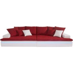 Mr. Couch Big-Sofa Haiti, wahlweise mit Kaltschaum (140kg Belastung/Sitz) und RGB-Beleuchtung