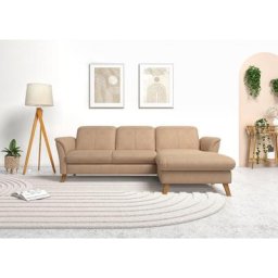 sit&more Ecksofa Romero, wahlweise mit oder ohne Relax-Funktion, Bettfunktion, Bettkasten