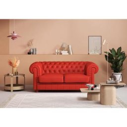 Max Winzer® Chesterfield-Sofa Kent, 2-Sitzer mit edler Knopfheftung, Breite 175 cm