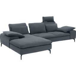 W.SCHILLIG Ecksofa valentinoo, Set, inklusive Hocker, mit Sitztiefenverstellung, Breite 299 cm