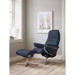 Stressless® Relaxsessel Sunrise, mit Cross Base, Größe S, M & L, Holzakzent Wenge