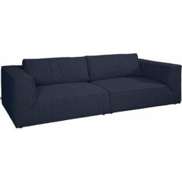 TOM TAILOR Big-Sofa BIG CUBE STYLE, mit bequemen Stegkissen, extra große Sitztiefe, Breite 240 cm
