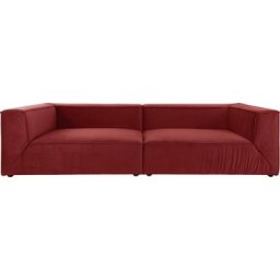 TOM TAILOR Big-Sofa BIG CUBE, in 2 Breiten, wahlweise mit Sitztiefenverstellung, Tiefe 129 cm