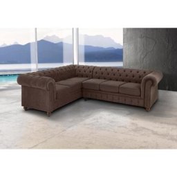 Home affaire Chesterfield-Sofa Chesterfield, mit Knopfheftung, auch in Leder