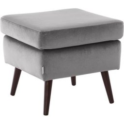 Guido Maria Kretschmer Home&Living Hocker Salla, Bezug auch in Luxus-Microfaser in Teddyfelloptik