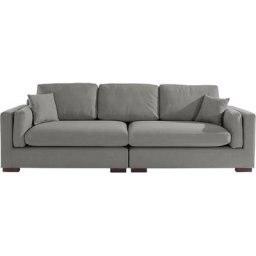 Home affaire Big-Sofa Fresh Pond, in vielen Bezugsqualitäten und Farben, B/T/H: 290/96/95 cm