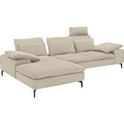 W.SCHILLIG Ecksofa valentinoo, Set, inklusive Hocker, mit Sitztiefenverstellung, Breite 299 cm