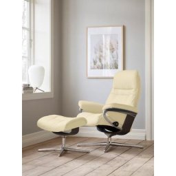 Stressless® Relaxsessel Sunrise, mit Cross Base, Größe S, M & L, Holzakzent Wenge