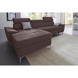 exxpo - sofa fashion Ecksofa, wahlweise mit Bettfunktion und Bettkasten