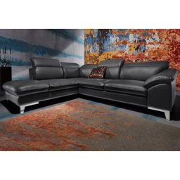 COTTA Polstergarnitur, (Set), Set: bestehend aus Ecksofa und Hocker, Ecksofa wahlweise Bettfunktion