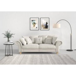 Home affaire Big-Sofa Queenie Megasofa, 2 Teile, mit weichem Sitzkomfort und zeitlosem Design, viele kuschelige Kissen