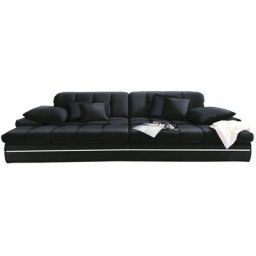 Mr. Couch Big-Sofa Biarritz 2, wahlweise mit Kaltschaum (140kg Belastung/Sitz), Kopfteilverstellung