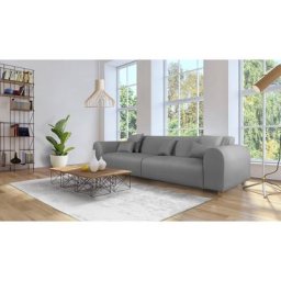 andas Big-Sofa Svennis, in 2 Bezugsqualitäten, B/T/H: 314/98/83 cm