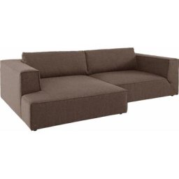 TOM TAILOR Ecksofa BIG CUBE STYLE, mit bequemen Stegkissen, extra große Sitztiefe